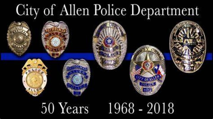 1968 2018 Allen Police Department History YouTube