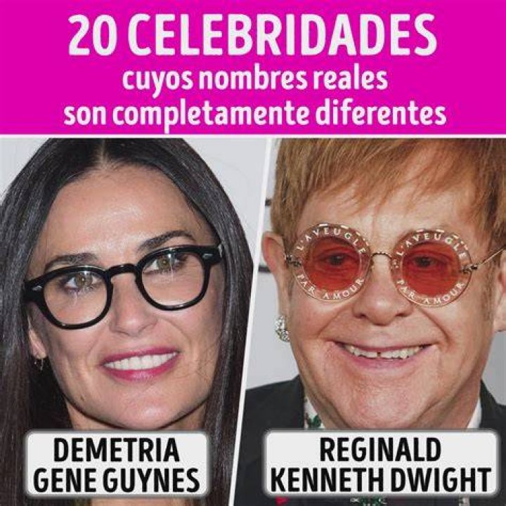 20 celebridades que hace a&ntilde;os luc&iacute;an totalmente diferentes