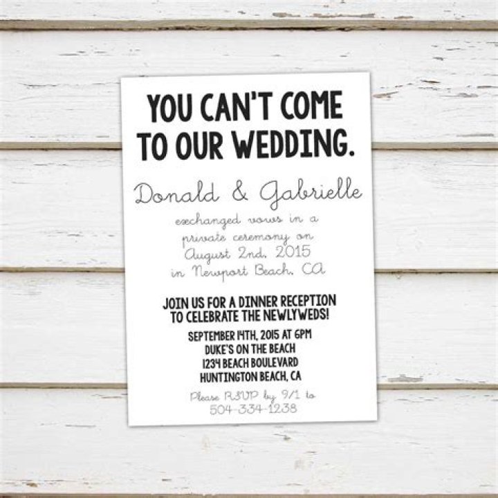 9 Funny Wedding Invitations Perfect for Every Sense of Humor