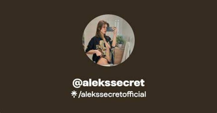 Alekssecret leaks Leak nudes