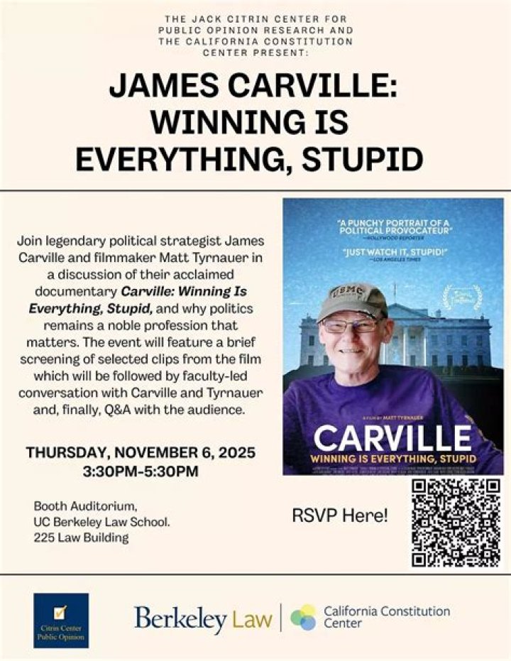 An Excerpt From James Carville and Mary Matalin's Memoir, Love and War
