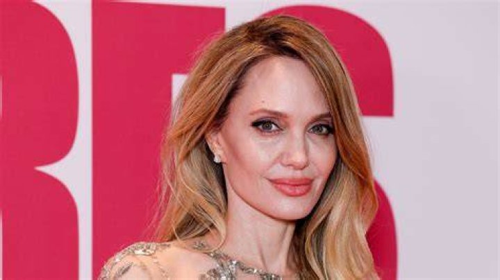 Angelina Jolie Steps Out In A HighSlit Black Dress For Dinner In New York