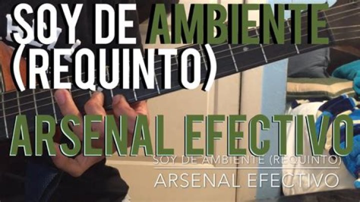 Arsenal Efectivo Soy De Ambiente (En Vivo) YouTube
