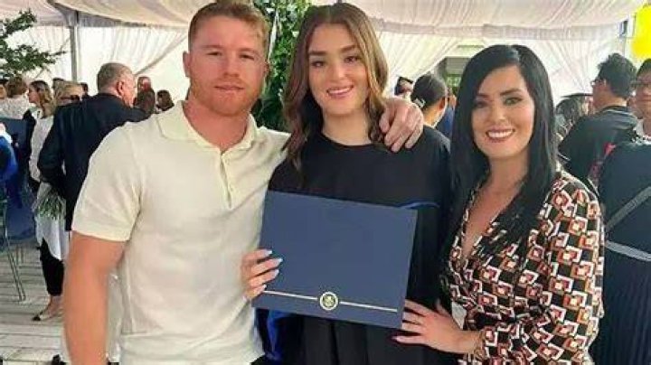Boxing Canelo Alvarez attends daughter's graduation, reunites with ex