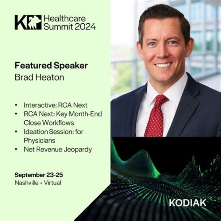 Brad Heaton, CHFP, CNRA Director Kodiak Solutions LinkedIn
