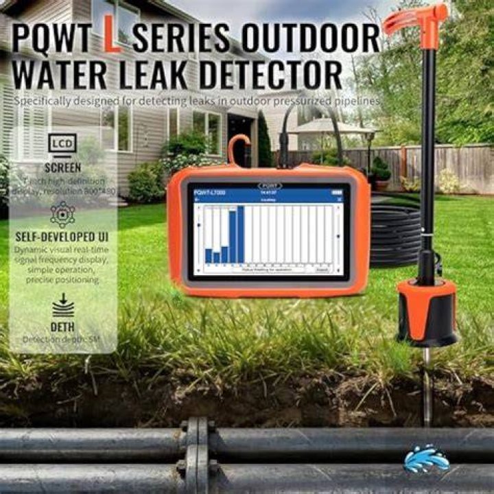 Buy PQWT L2000 Outdoor Pipe Water Leak Detector, Middle Sensor