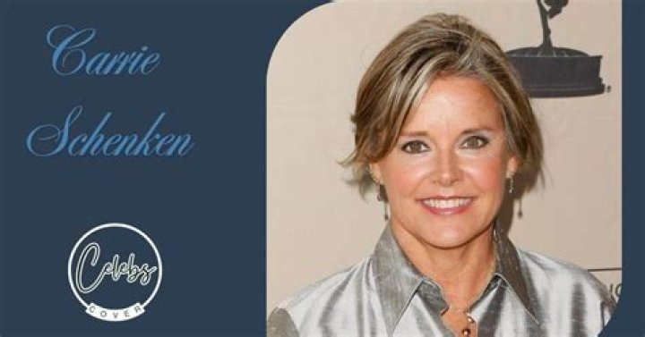 Carrie Schenken Bio, Age, Net Worth 2022, Salary, Partner, Height