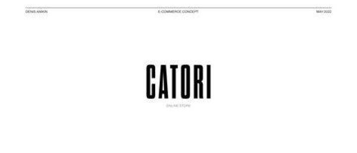 CATORI on Behance