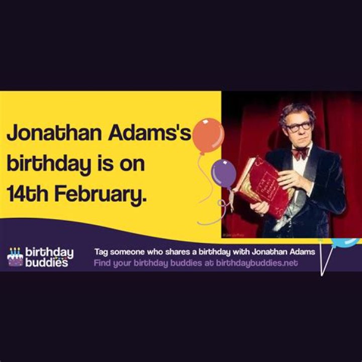 Celebrities Jonathan Adams, Birthday 16 July 1967, Pittsburgh