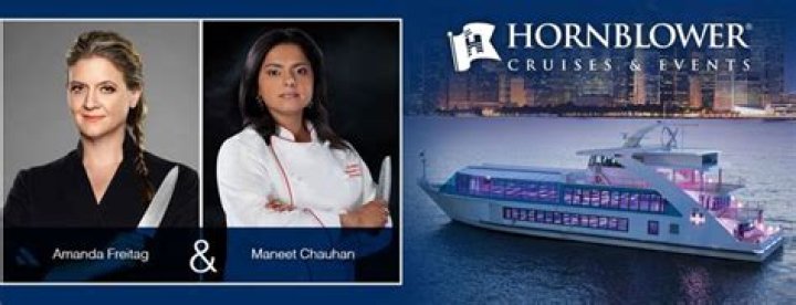 Celebrity chefs, Amanda freitag, Hornblower cruises
