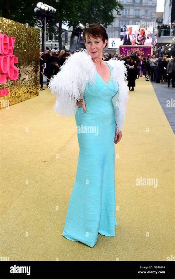 Celia Imrie attending the Absolutely Fabulous The Movie World Premiere