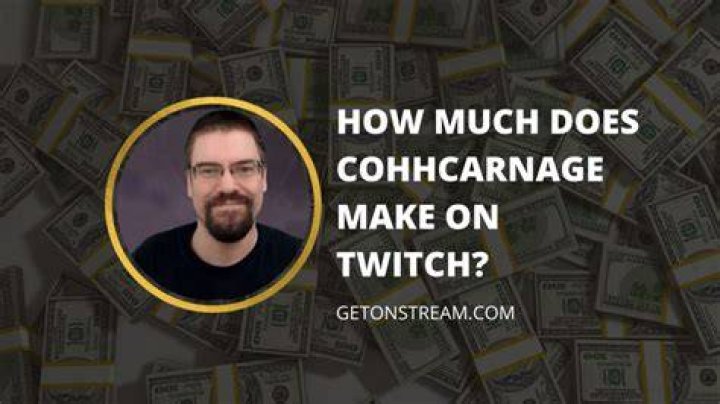 CohhCarnage Net Worth, From Twitch & Youtube 2021