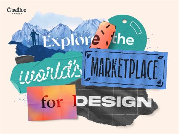 Collage video loop by Jason McCall for Creative Market on Dribbble