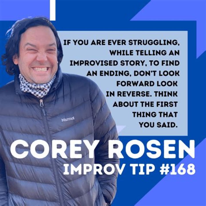 Corey at Improv