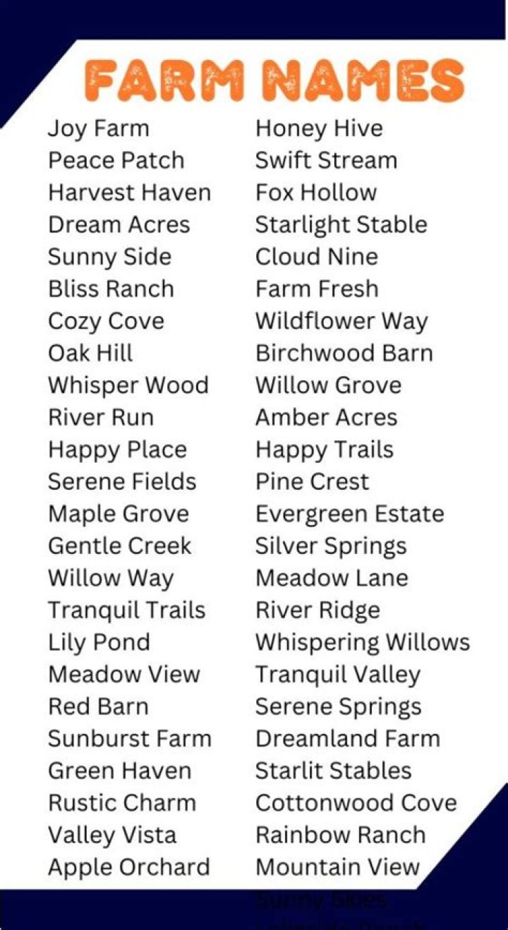 Cute Farm Names for your Farm in Stardew Valley Stardew Guide