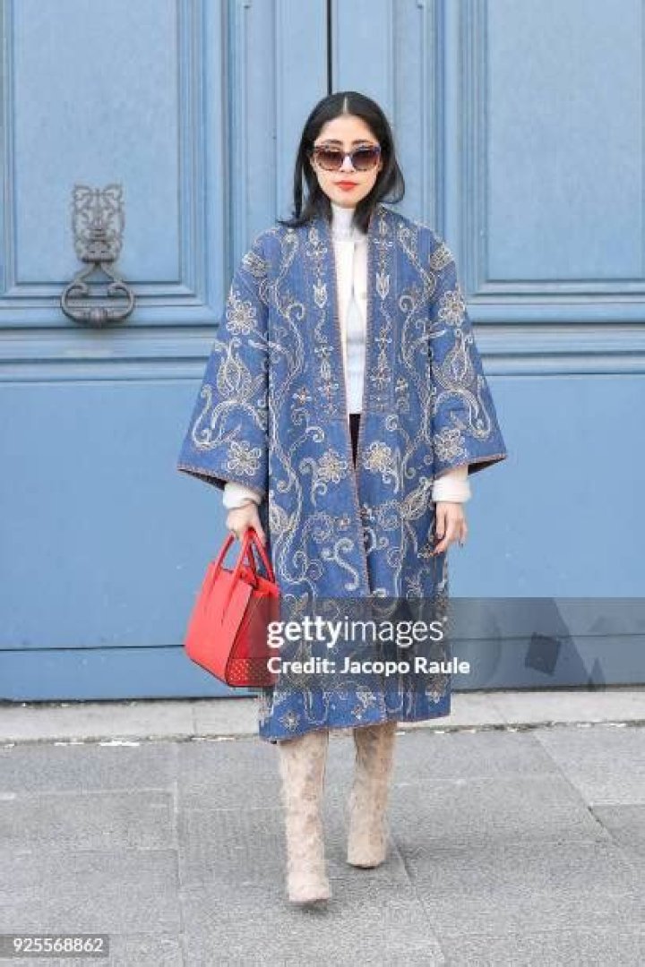 Denni Elias... On Paris Fashion Week Pleated Chiffon Tulle Skirts 