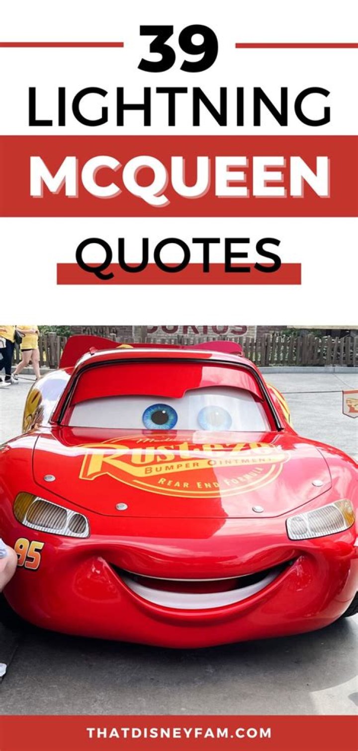 disney character quote &bull; lightning mcqueen Lightning mcqueen quotes