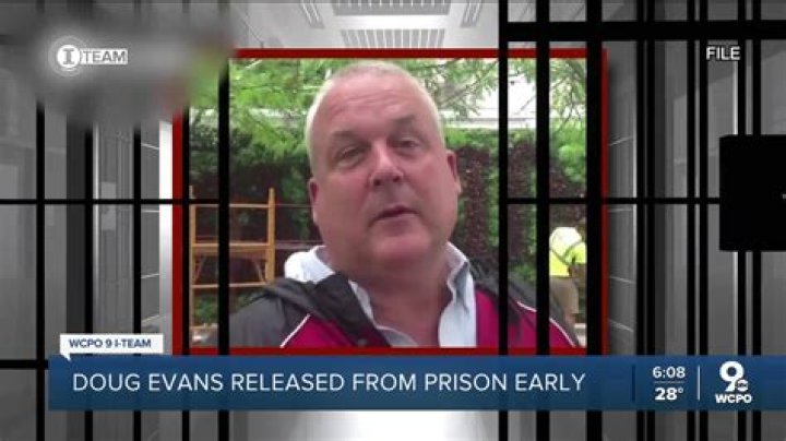 Doug Evans leaves prison after 6 months of 21month sentence