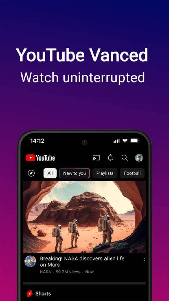 Download YouTube Vanced APK [NONROOT]