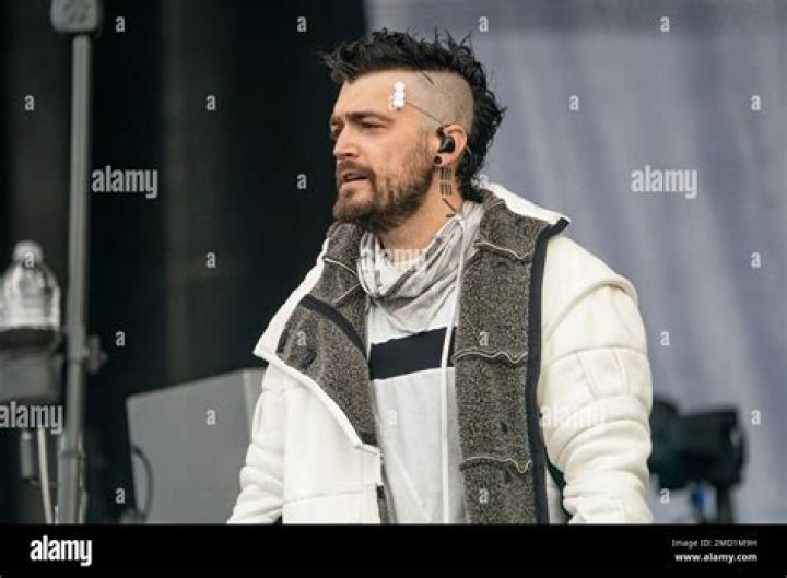 Dustin Bates of Starset in Philadelphia during their &lsquo;Divisions&rsquo; Tour