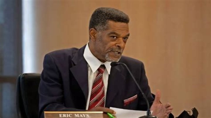 Eric Mays Controversial politician who has history of making outbursts