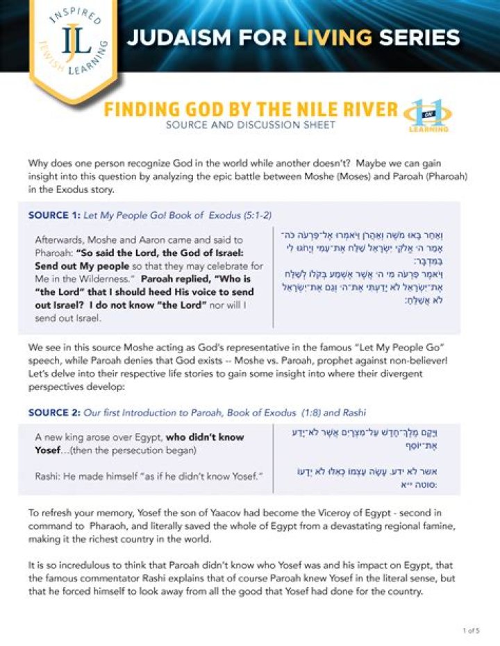 Finding God on the Nile River by Trish Feaster (TheTravelphile), via