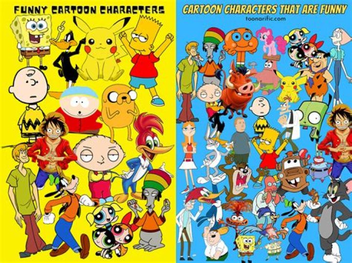 Funny Cartoon Characters 35 Background