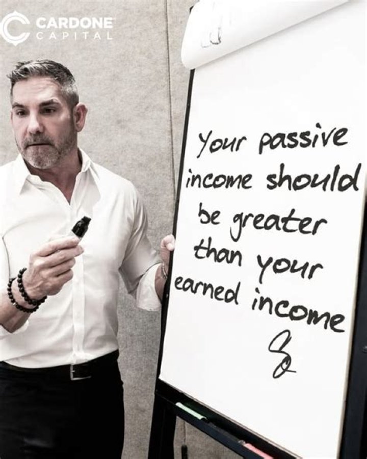 Grant Cardone Says Passive Is the Key To Building Wealth Here's