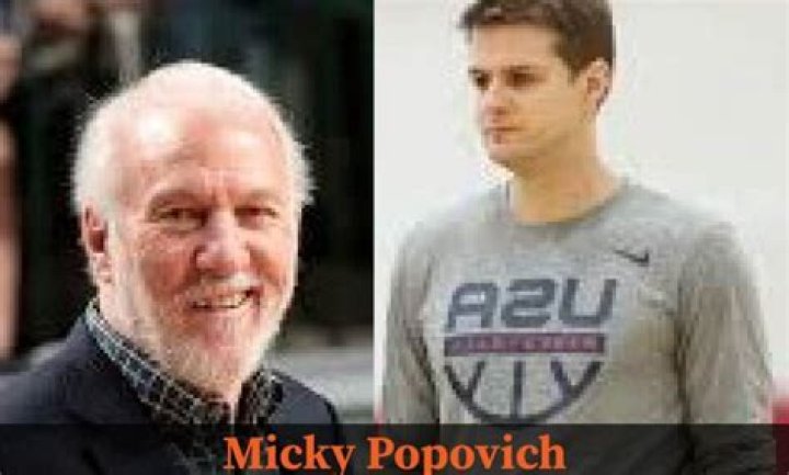 Gregg Popovich children Meet Micky Popovich & Jill Popovich