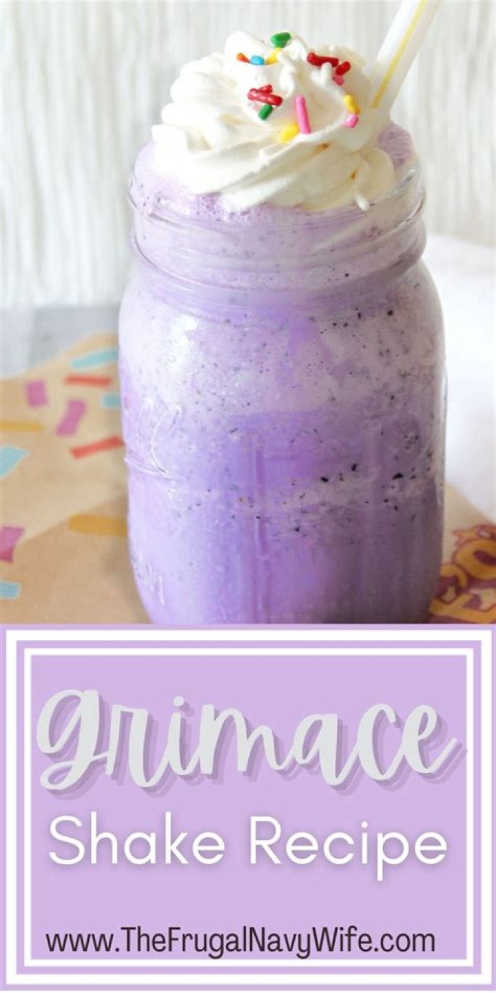 Grimace Shake Recipe Everyday Shortcuts