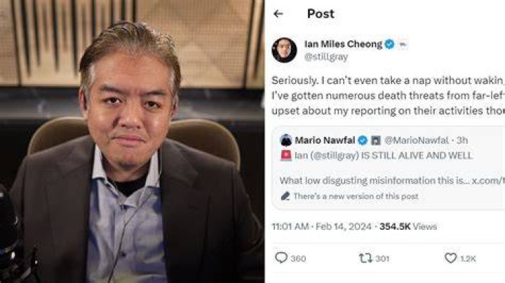 Ian Miles Cheong &mdash; RT Contributor
