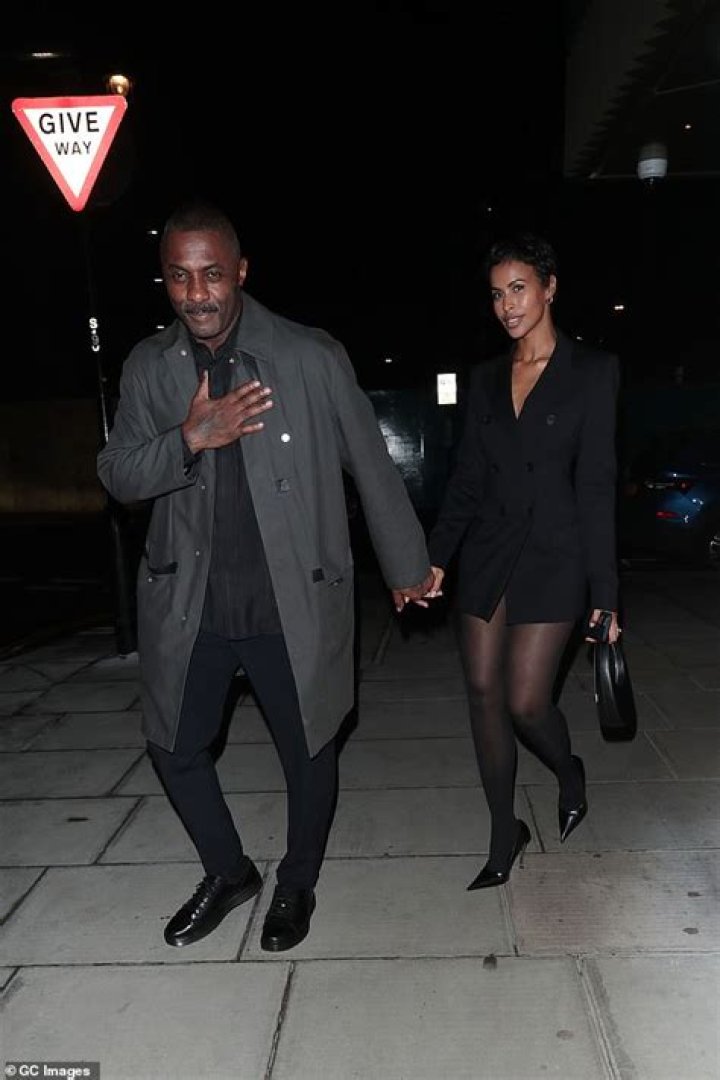 Idris Elba holds hands with son Winston exploring Paris Daily Mail Online