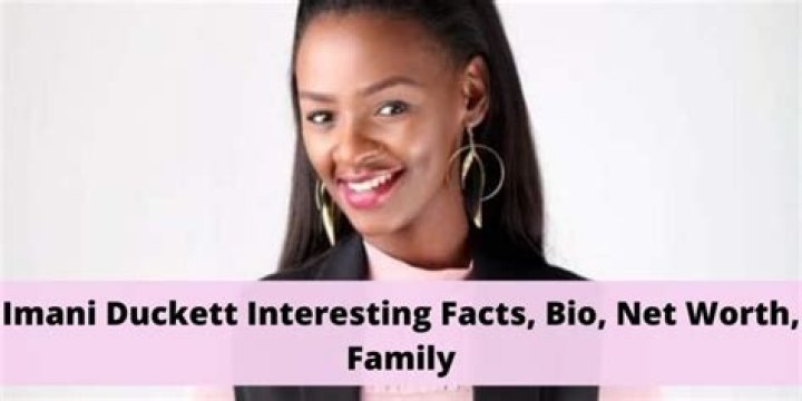 Imani Duckett Age, Bio, College, Father Of Jasmine Guy's Daughter
