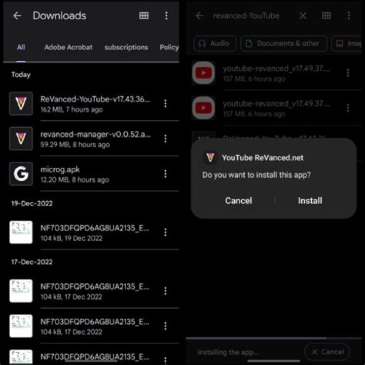 Install ReVanced APK Best Youtube Vanced Alternative Mobile Tech 360