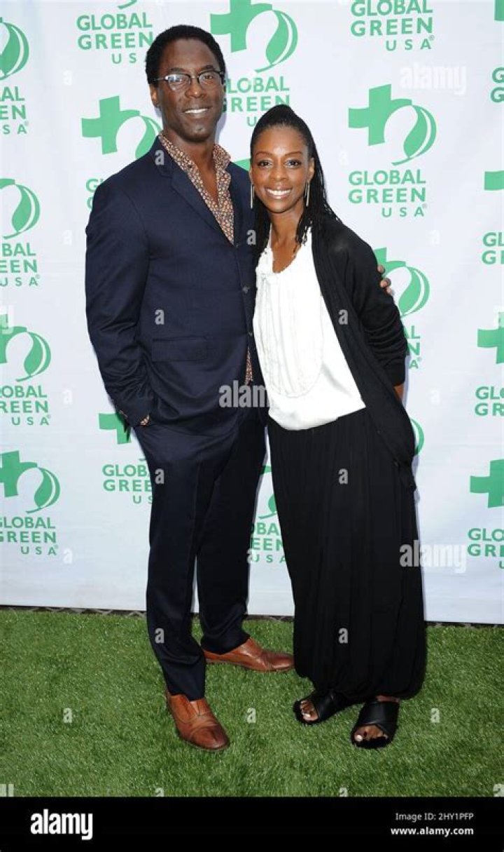 Isaiah Washington & Jenisa Garland at the OUTFEST FUSION Opening Night