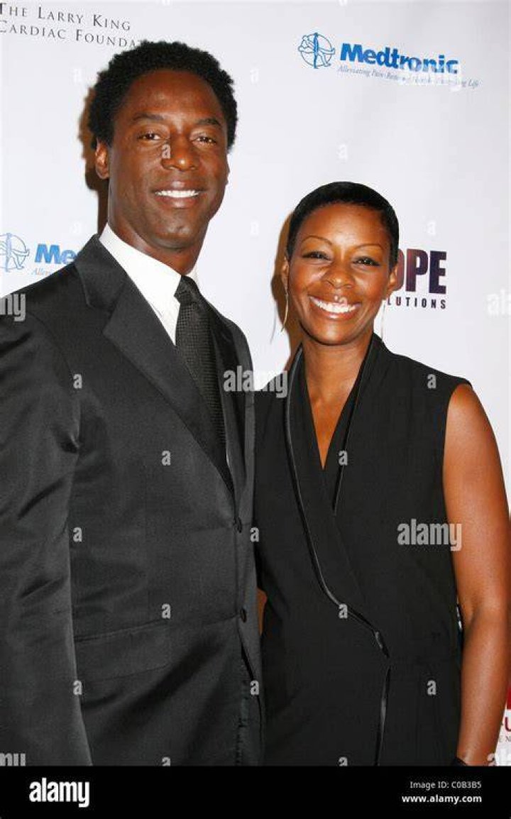 Isaiah Washington and wife, 19 years Black love couples, Black love