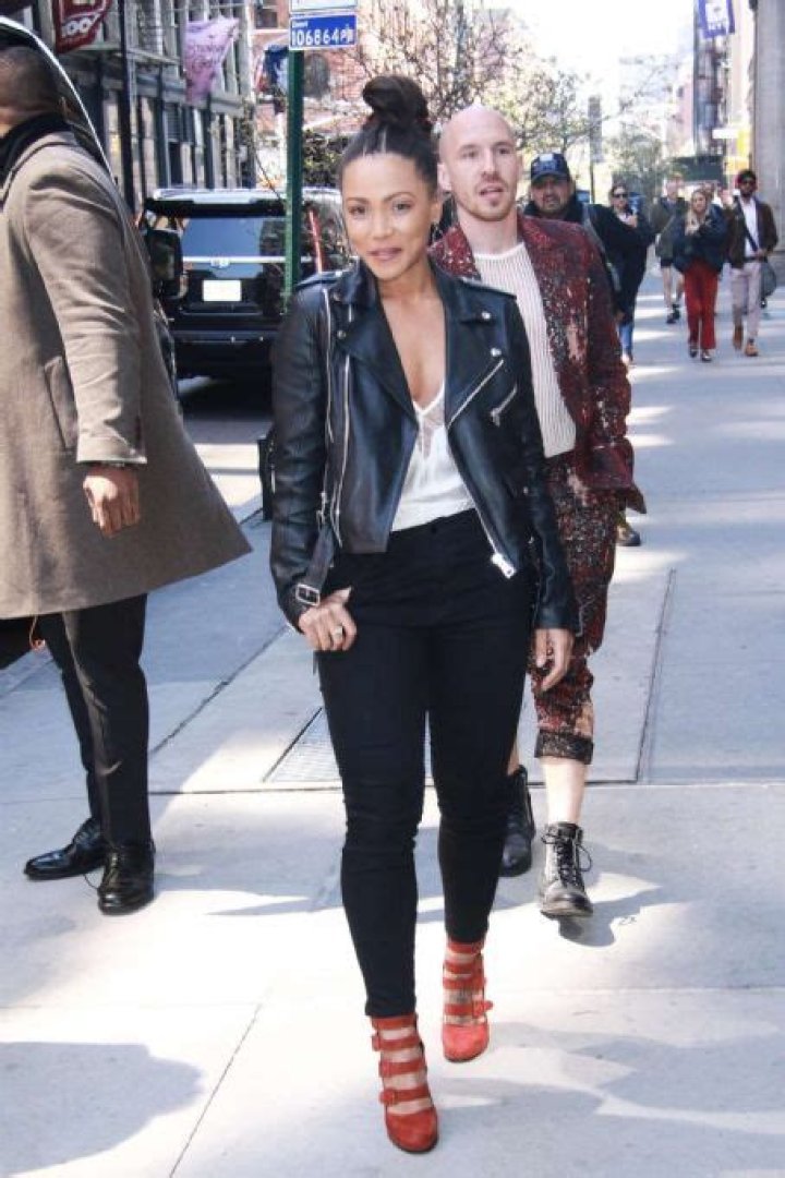 Jasmine Mathews at AOL Build Series in New York City GotCeleb