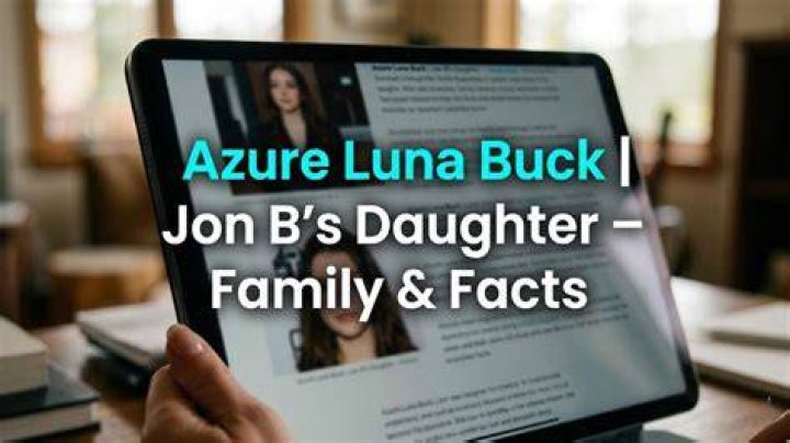 Jon B&rsquo;s Daughter Meet Azure Luna Buck TRAN HUNG DAO School