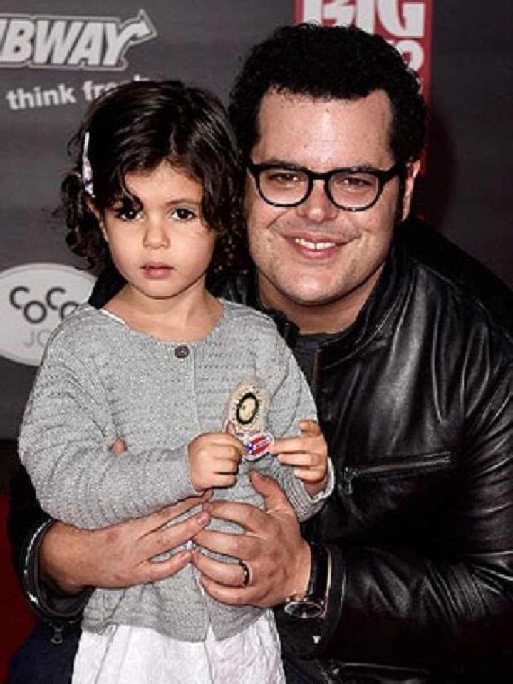 Josh Gad his second child... after dropping over 30lbs in