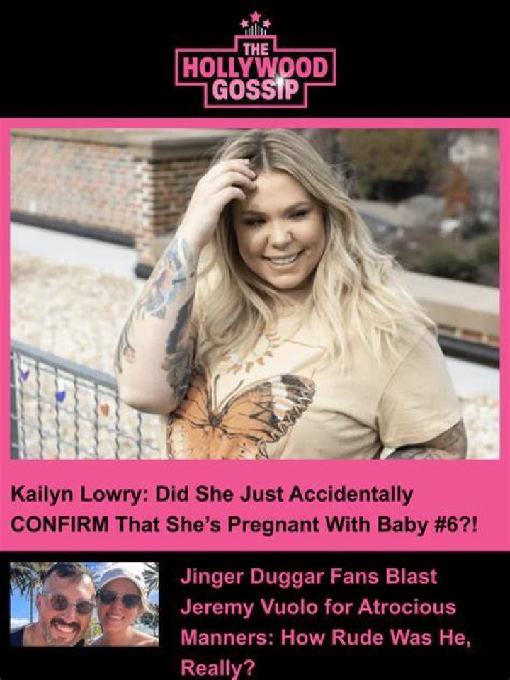 Kailyn Lowry Did She Accidentally Post a Pic of Her Fifth Son, Rio