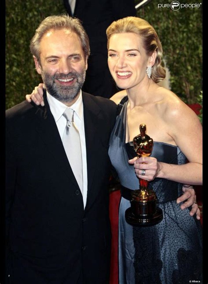 Kate Winslet et Sam Mendes, son actuel &eacute;poux, papa de Joe Alfie