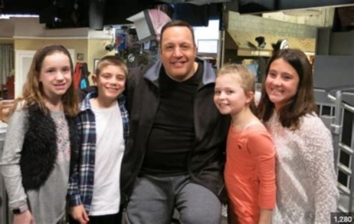 Kevin James and son Kannon in Cars Land Celebrities visit Disney