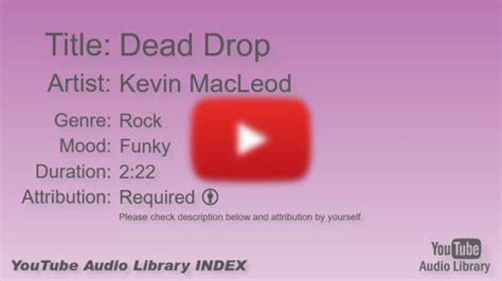 Kevin MacLeod Dead Drop [Rock] Dead drop, Kevin macleod, Royalty