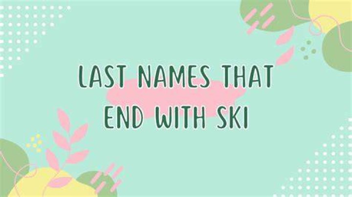 Last name ending in ski origin Arrue