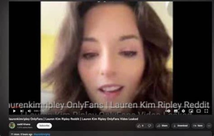 Lauren Kim Ripley Viral Video And Photo OF Model Controversy And Scandal