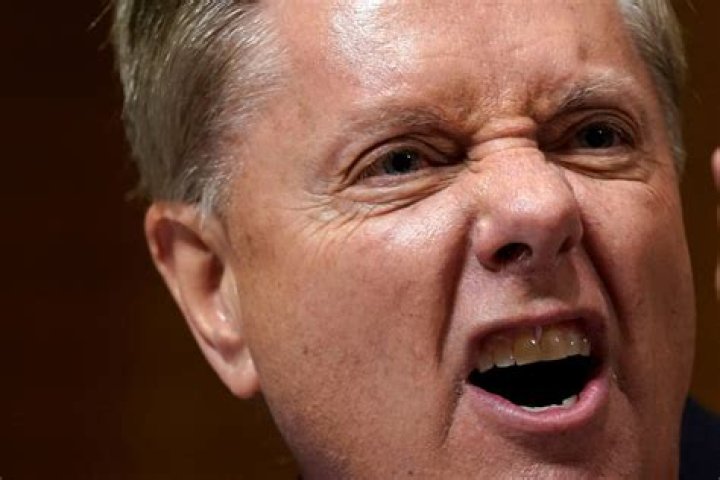 Lindsey Graham Runs Away From Veteran Asking About Trump Rolling Stone