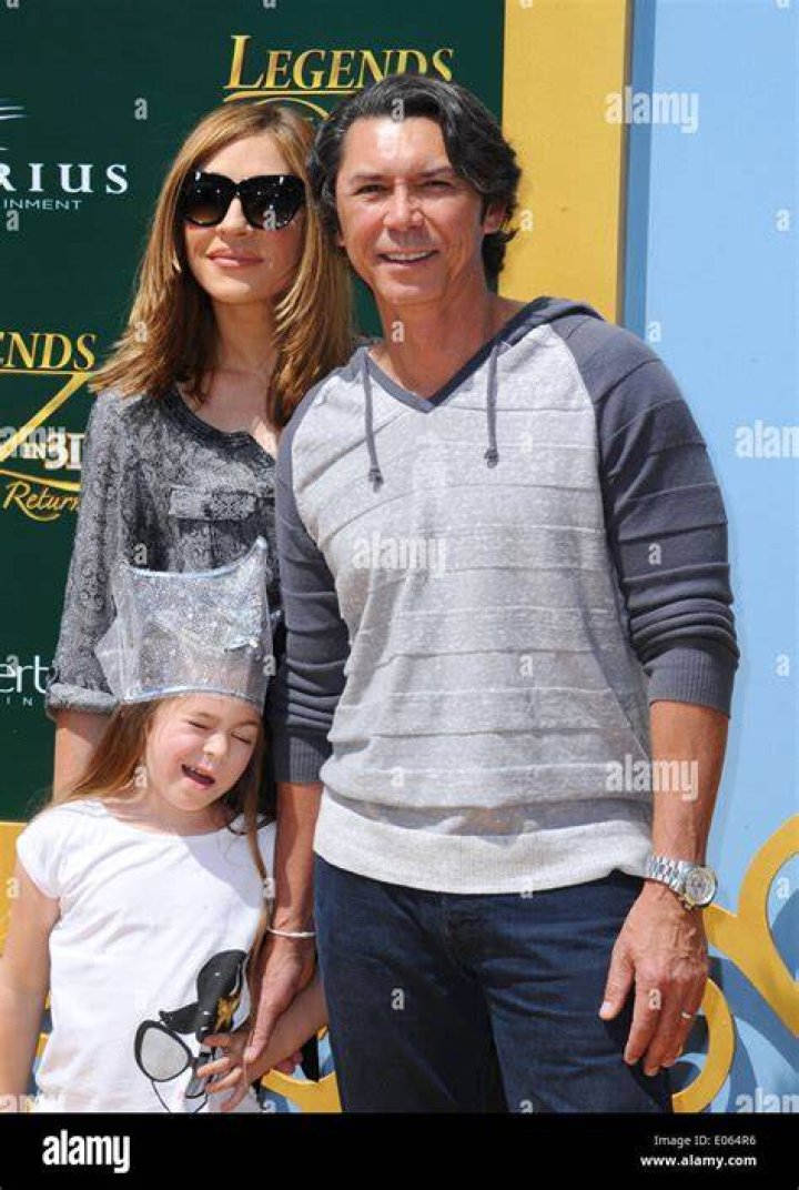 Lou Diamond Phillips, Family Stock Editorial Photo &copy; Jean_Nelson
