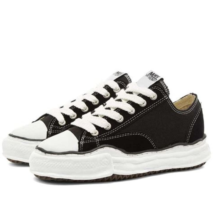 Maison MIHARA YASUHIRO Original Suede Lowcut Sneaker Black END.