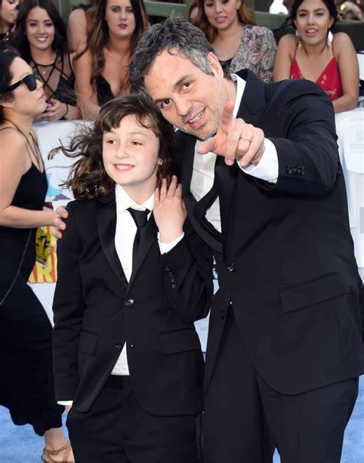 Mark Ruffalo Poses with Daughter Bella and Wife Sunrise Coigney on Red