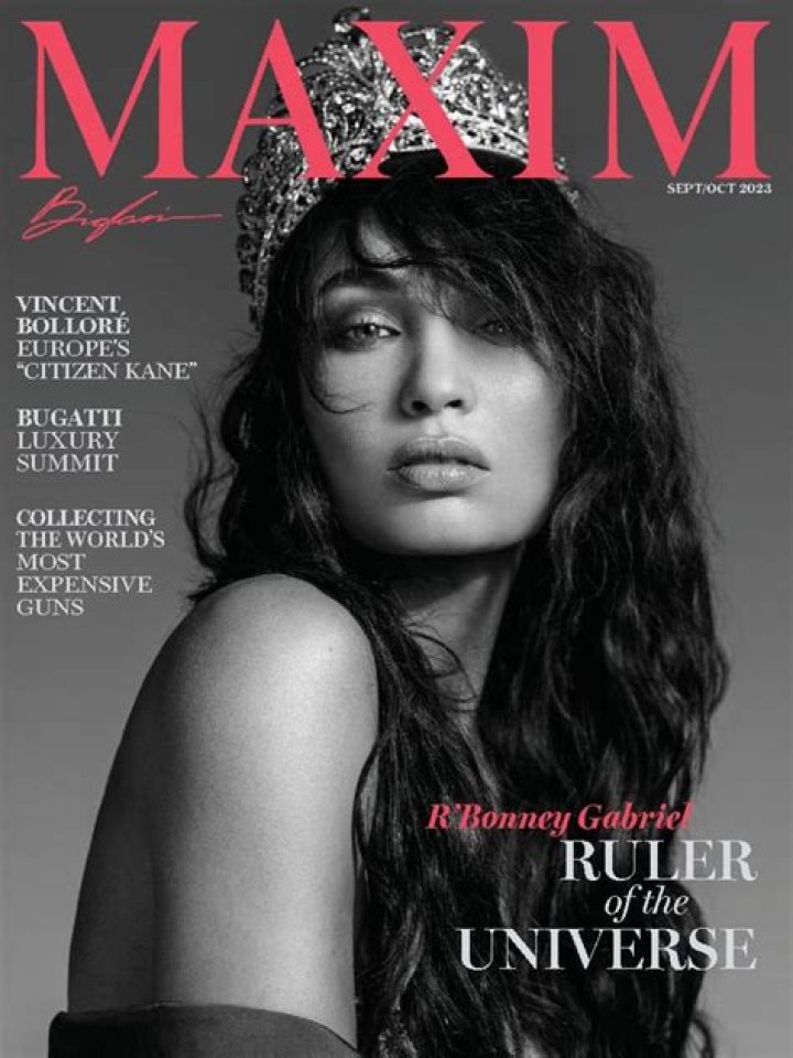 Maxim's sexiest woman makes world's ugliest sweater look good